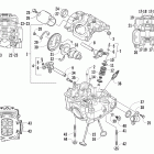1000 Mud Pro Головка цилиндров и распределительный вал