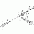 TRV 450 Вторичный привод в сборе