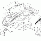300 DVX Body panel and headlight assembly