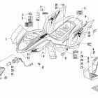 90 DVX Body panel and headlight assembly