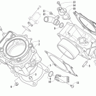 1000 Mud Pro Блок цилиндров