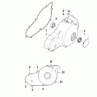 1000 Mud Pro Крышка магнето