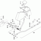 TRV 450 Рычаг переключения