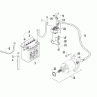 350 CR АКБ и стартер