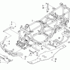 TRV 450 EFI Рама ,бампера и защита