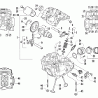550 Головка цилиндров и распределительный вал