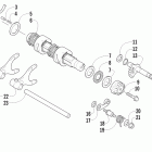 1000 LTD Вилки переключения передач