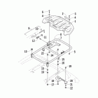 TRV 450 Задний багажник