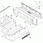 TBX 700LTD Cargo box and tailgate assembly