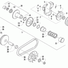 90 DVX Сцепление