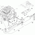 350 CR Двигатель и глушитель