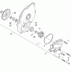 425 EFI CR Водяной насос