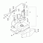 TRV 400 Топливный бак