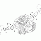 366 SE Корпус и патрубки охлаждения