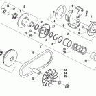 300 DVX Сцепление