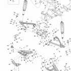 Outlander Max 650 EFI Передняя подвеска