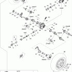 Outlander Max 500 EFI Привод передний