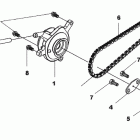 DS 250 NA, CE & INT 01- breather and timing chain