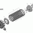 DS 450 EFI Сцепление