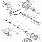 DS 450 EFI Привод задний