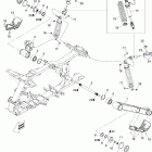 Outlander 800R EFI, XXC Задняя подвеска