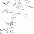Outlander Max 500 EFI 07- steering xt, xt-p
