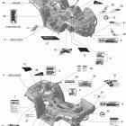 Outlander 800R EFI, XMR Наклейки