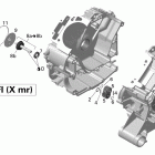 Outlander 800R EFI, XMR Система охлаждения двигателя