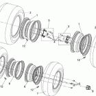 DS 250 NA, CE & INT 07- wheels and tires