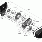 Outlander 800R EFI Трансмиссия