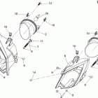 DS 250 NA, CE & INT 10- headlights america, international