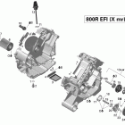 Outlander 800R EFI, XMR Масляная система