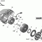 Outlander 800R EFI 03- magneto and electric starter outlander