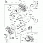 KFX450R (KSF450-BBF) Картер
