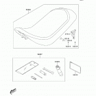 KFX90 (KSF90-ABF) Сидение