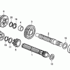 CRF50F Трансмиссия