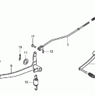 CRF50F Педаль тормоза -кик стартер