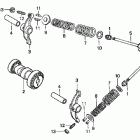 CRF70F Распредвал -клапана