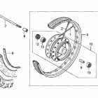 CRF50F Переднее колесо
