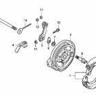 CRF50F Задний тормоз