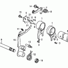CRF50F Вилка переключения передач