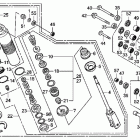 CRF450R Задний амортизатор