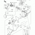 KLX140 (KLX140-ABF) Воздухозаборник