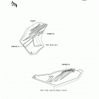 KLR650 (KL650-EBF) Decals(blue)(ca,us)