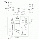 KLR650 (KL650-EBF) Задний торм цилиндр