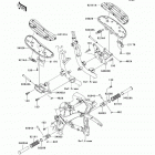 Ninja 250R (EX250-JBFA) Подножки