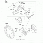 Versys (KLE650-CBF) Задний тормоз