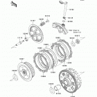 Versys (KLE650-CBF) Сцепление