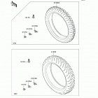 Versys (KLE650-CBF) Колеса,покрышки