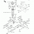 KX450F (KX450-EBF) Задняя подвеска